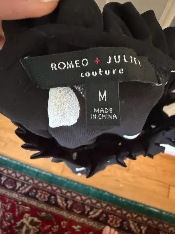 Romeo + Juliet Couture Polka top tank top - Image 3