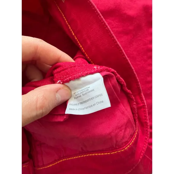 Tory Burch Pink Skinny Jeans Size 27 - Image 8