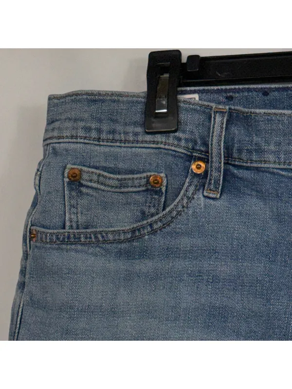 Gap Girlfriend Denim Shorts 29/8 Mid Rise Cutoff - Image 2