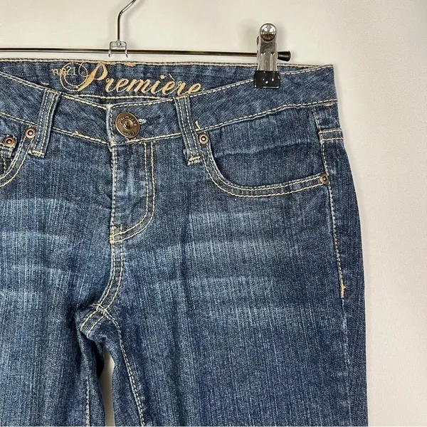 Rue 21 Premiere Y2K Blue Wash‎ Mid Rise Bootcut Jeans 1/2 - Image 3
