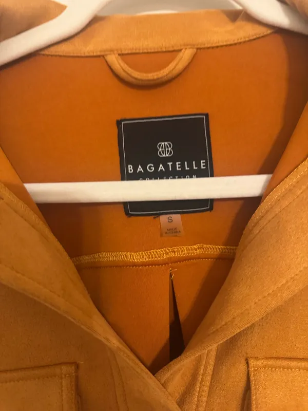 NWOT Bagatella Suede Coat - Image 3