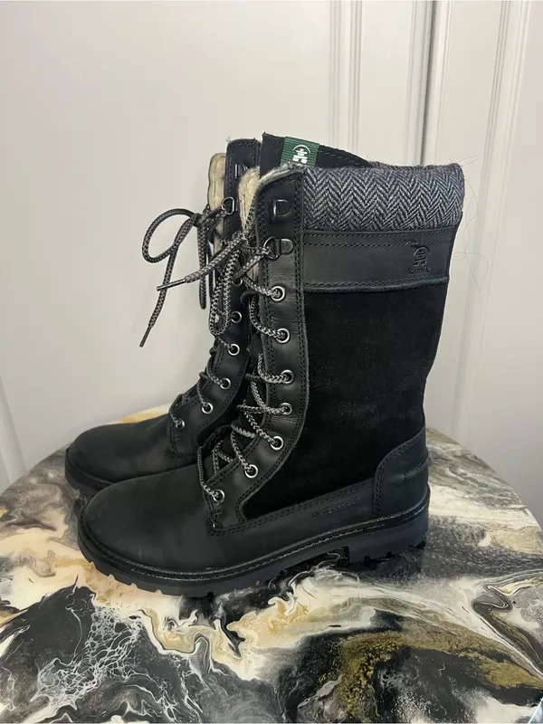 Kamik Rogue 9 Waterproof Leather Thinsulate Winter Boots - Image 3