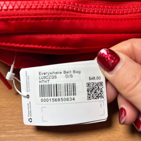Lululemon Everywhere Belt Bag. Authentic NWT 1L Rare Color: Hot Heat - Image 7
