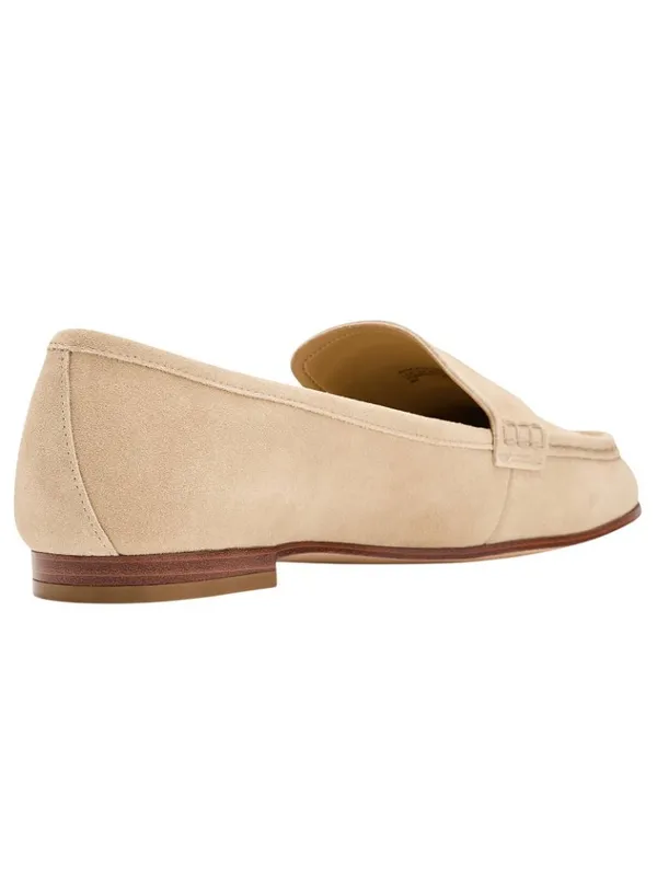 NWT Michael Michael Kors Womens Jennings Suede Loafer 40S6JNFP1S Khaki Brown 9M - Image 3