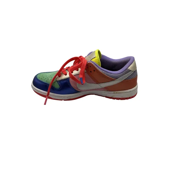 Nike Dunk Low SE Patchwork Multi-Color‎ Sneakers DN0855-600 Womens Size 7 - Image 7