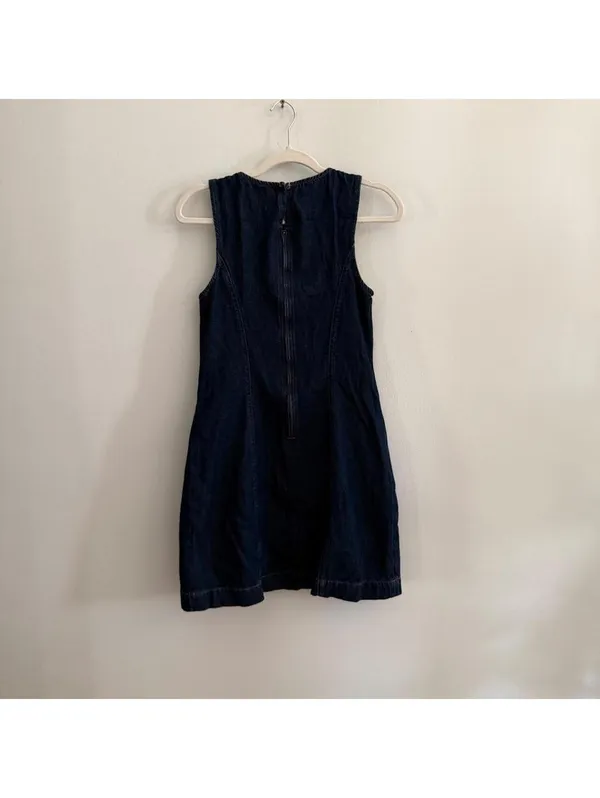 Reformation Citron Denim Mini Dress - Image 6