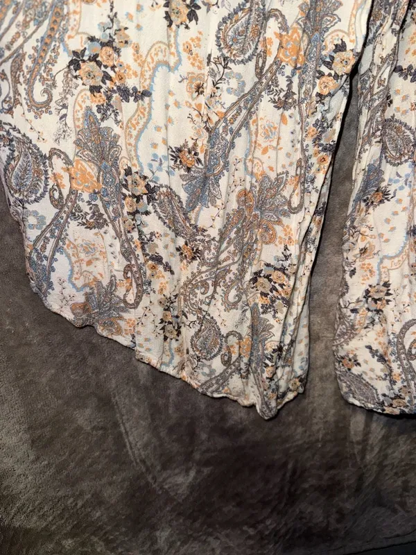 Hem & Thread Paisley Print Sleeveless Jumpsuit with Pockets - Image 6