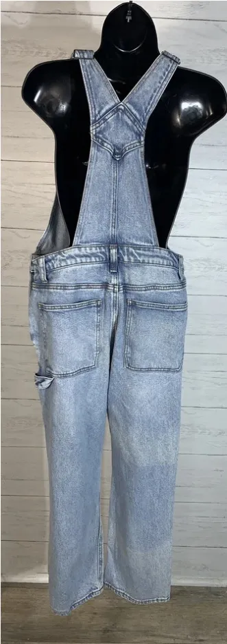 LOVE FIRE Distressed Denim Overalls XS womens - Image 4