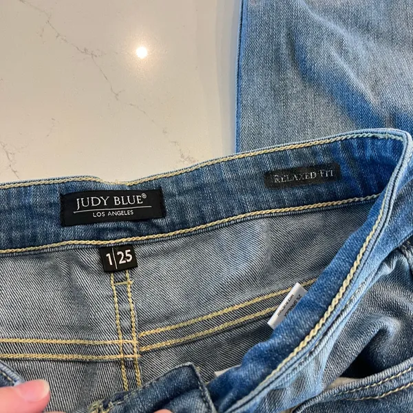 Judy Blue Relaxed Fit Jeans‎ Size 1 /25 - Image 5