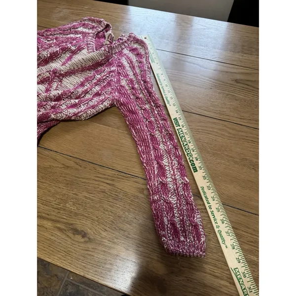 Pretty‎ Good Women Size Large Knit Ribbed Sweater Acrylic Winter Casual Colorful - Image 6