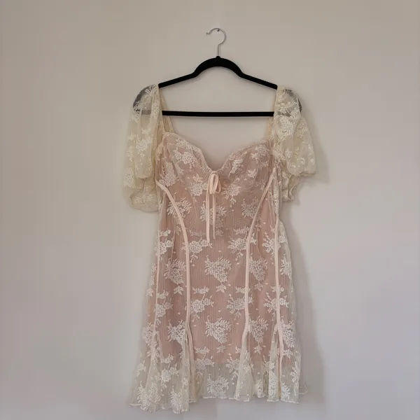 Revolve More To Come Dress Mini White - Image 5