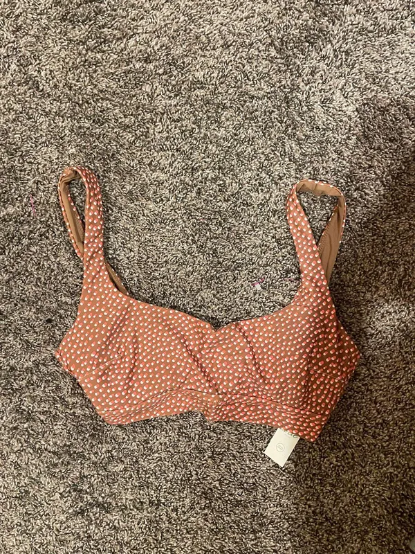 Aerie Orange and Pink Swimsuit Top - Image 3