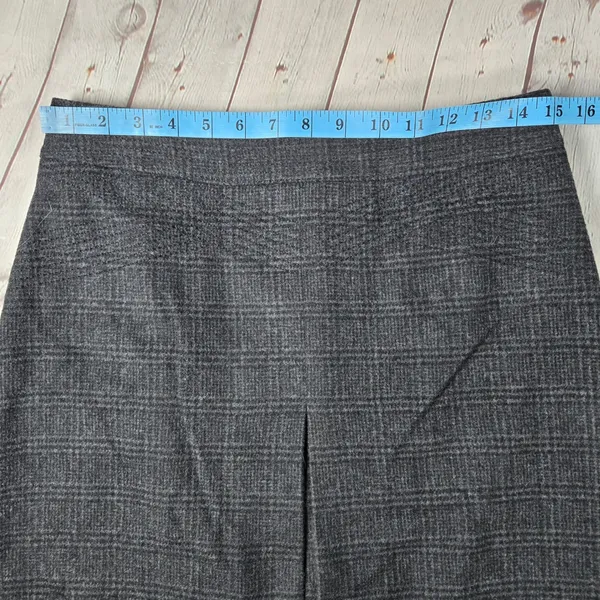 Body by‎ Victoria Plaid Wool Blend Blazer Skirt Suit Set Size 10 - Image 13