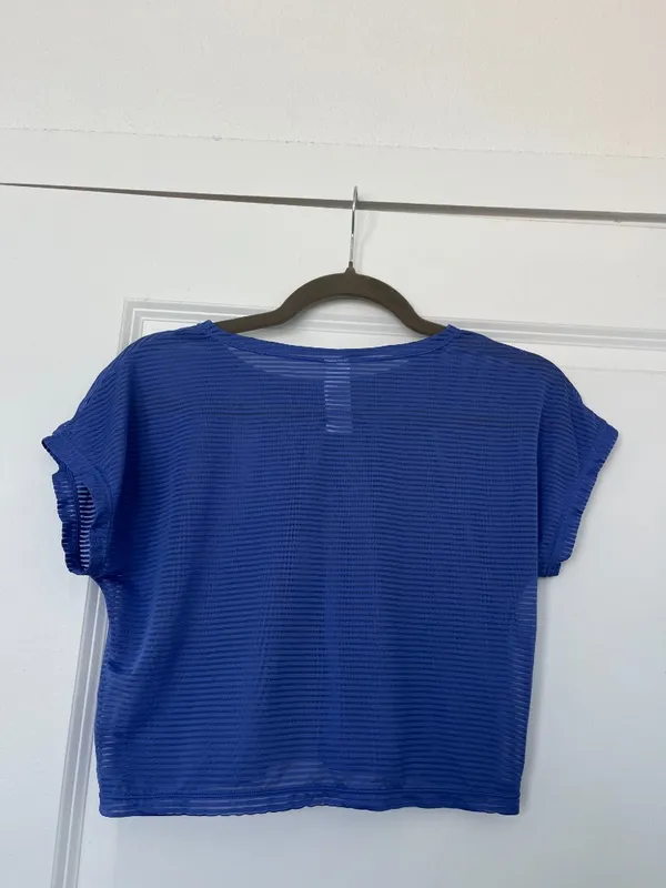 Z by Zella Purple Workout Top - Image 4
