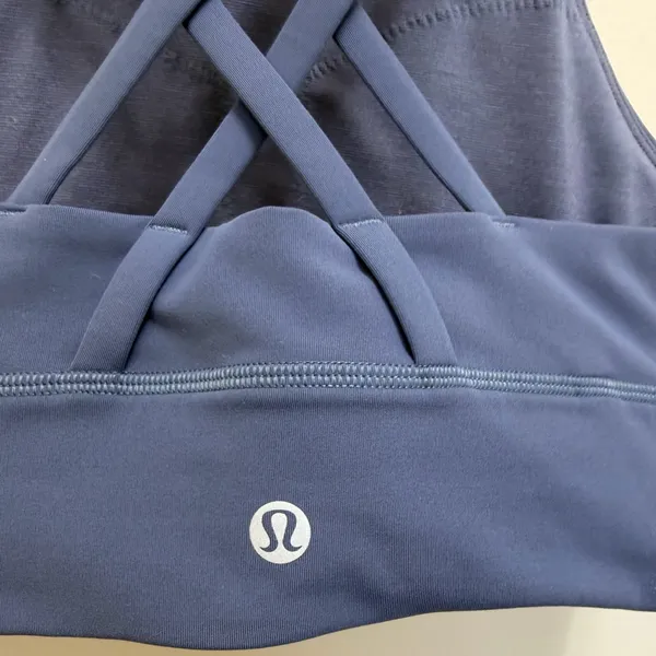 Lululemon Energy Longline Sports Bra in Shade Size 6 - Image 5