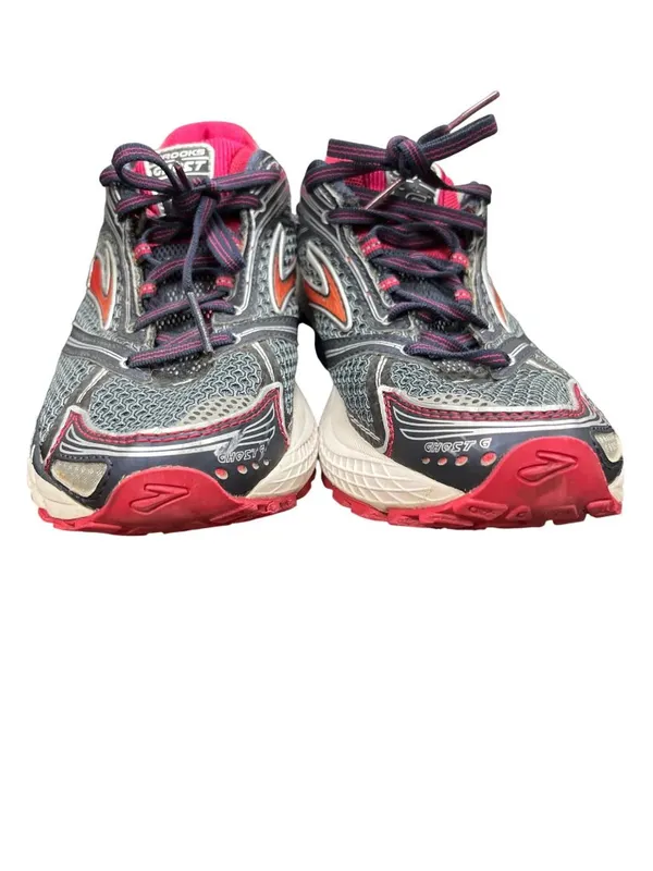Brooks Ghost 6 wms black red walking running sneakers sz 8.5B SKU 10-705 - Image 10
