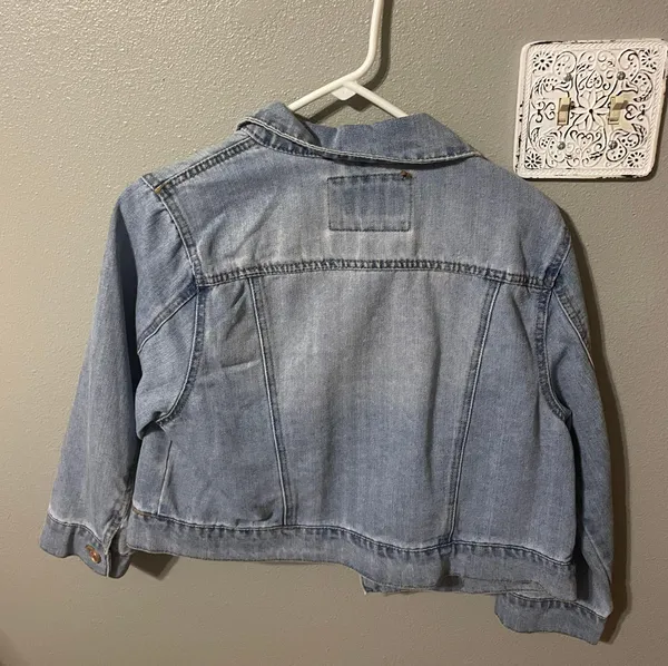 denim jean jacket Blue Size M - Image 3