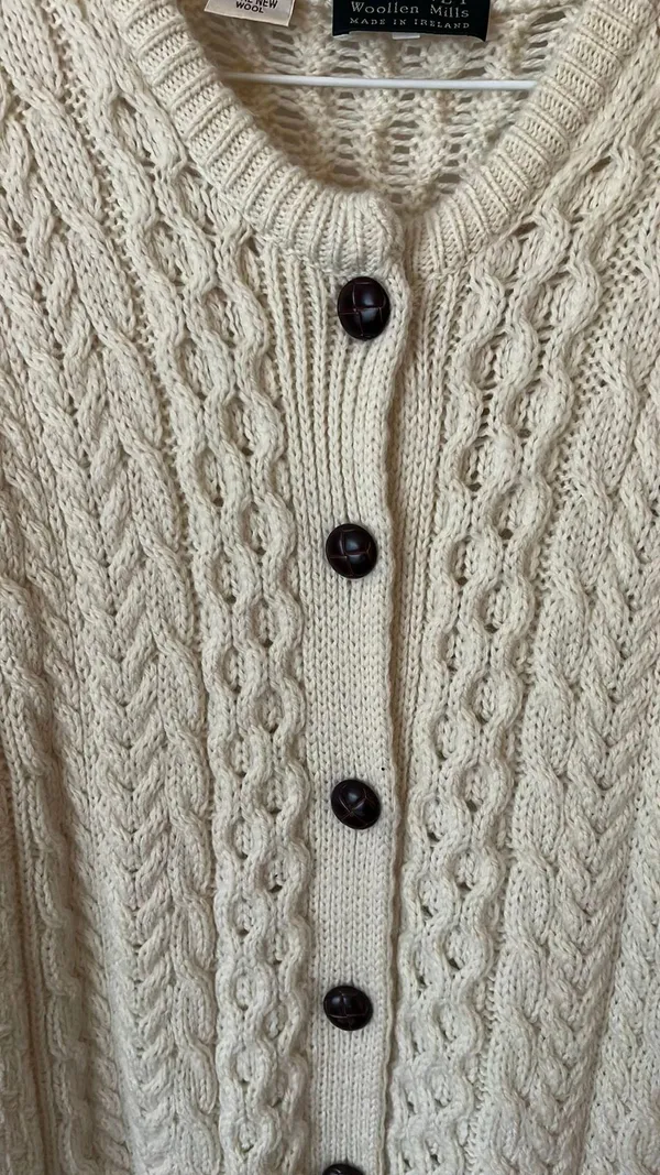 Barney's wollen chunky cardigan - Image 5