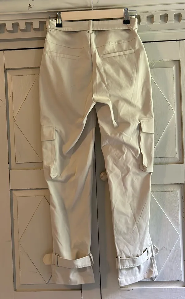 Light tan cargo dress pants - Image 2