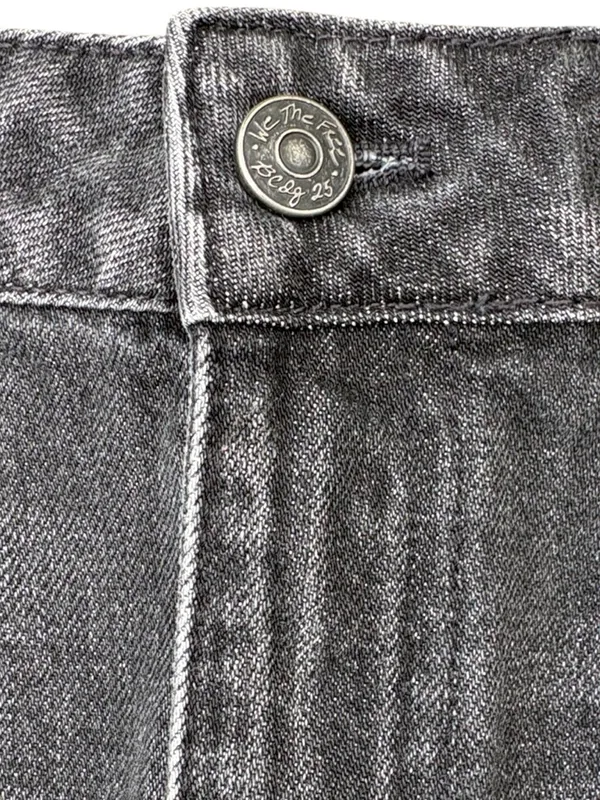 Like New Free People We The Free Bailey Black Denim Skirt Size 30 - Image 5