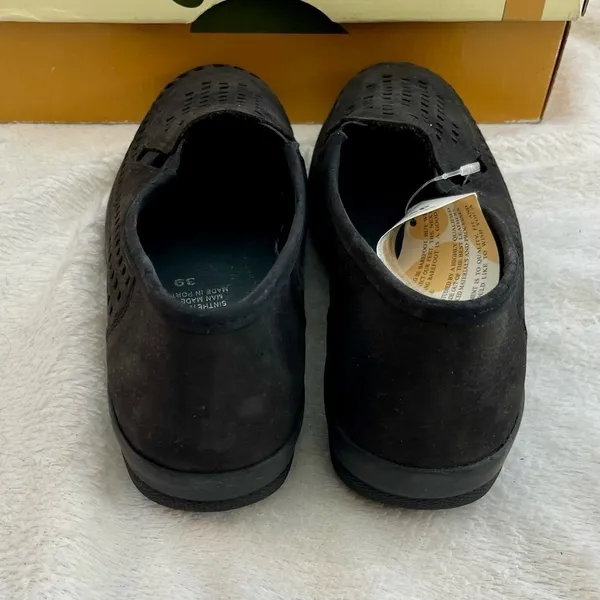 Spring Step Suede Cutout Breathable Wedges Size 8.5 - Image 3
