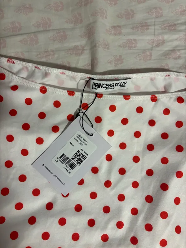 Princess Polly Polka Dot Top - Image 2