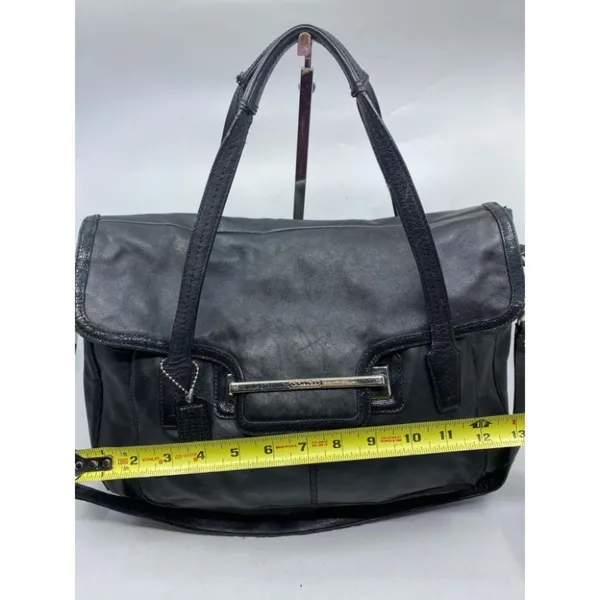 COACH Medium/ Large Leather Black Shoulder Bag - Image 5