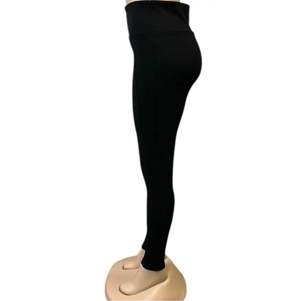 Spanx Assets Black Leg Seam Body Shaping Bodycon Shapewear Legging Womens XL - Image 4