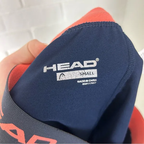 Head Navy Tennis Mini Skort Size S - Image 3