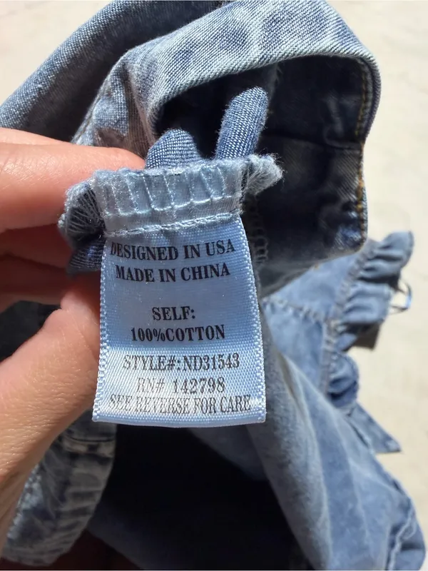 New in Denim Button - Image 6