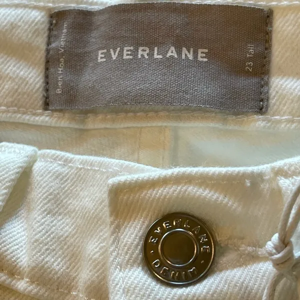 Everlane Bone The Mid Rise Skinny Crop Jeans Size‎ 23 - Image 10