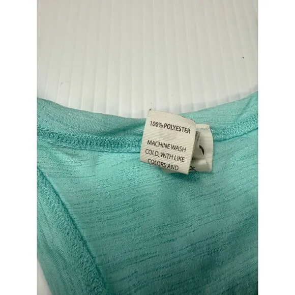 Scorpio sol Cool Racerback Tank Top Mint Green Athletic Workout Yoga Running m‎ - Image 7