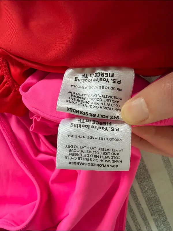 Tiger Friday Filly Briefs Cherry Red Fuchsia Pink Adult Medium AM Cheer Dance - Image 9