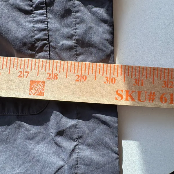 Eileen Fisher Charcoal Gray Lightweight Drawstring Hooded Anorak Jacket XS‎ - Image 10