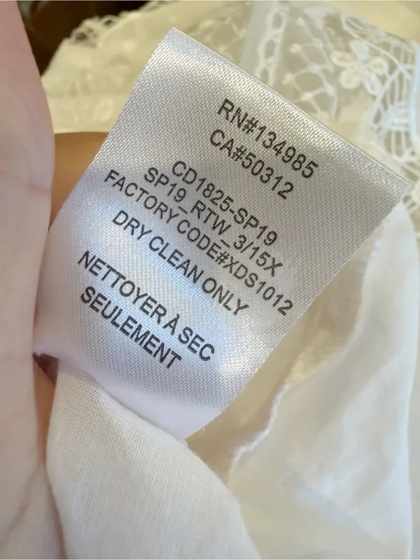FOR LOVE AND LEMONS Amandine Mini‎ Dress Embroidered White Ivory Lace size XS - Image 10