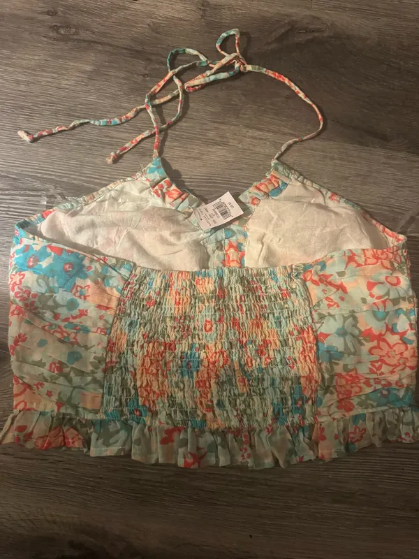 Floral Halter Top American Eagle - Image 4