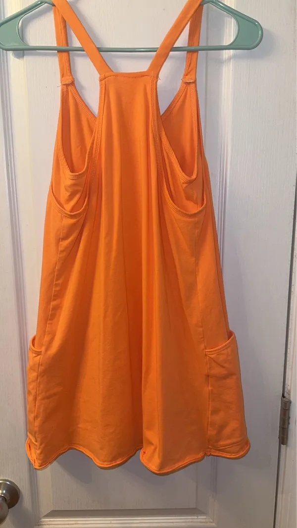 Athletic Dress Orange Size XS - Image 4