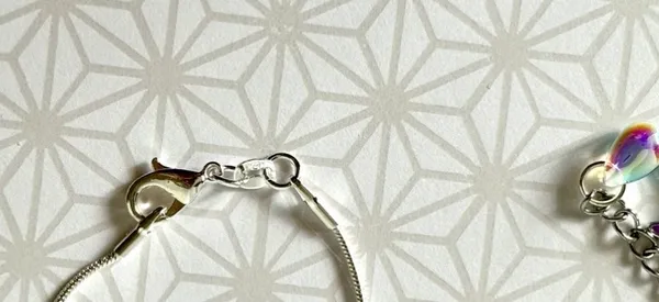 Sterling Silver Starfish Necklace (207) Purple - Image 4