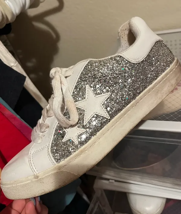Soda Boutique Sparkle Star Sneakers - Image 4