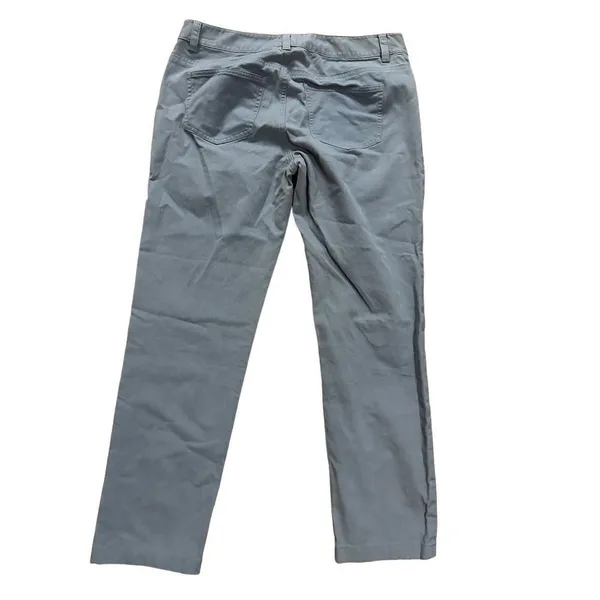 Brooks Brothers Brooke Fit womens light blue straight leg denim pants 8‎ - Image 2