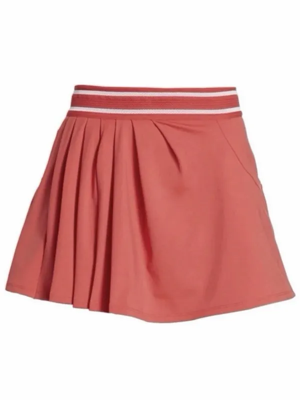 NWT Free People Movement Round Robin Cayenne Red Tennis‎ Skirt - Image 2