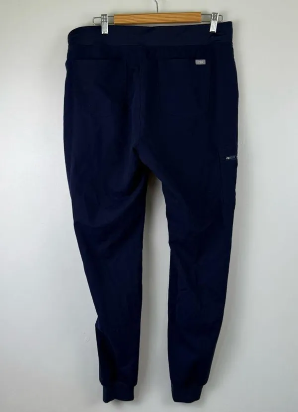 Figs Size Large Tall Zamora Jogger Scrub Pants W18SW2005T Navy PO 1667 - Image 4