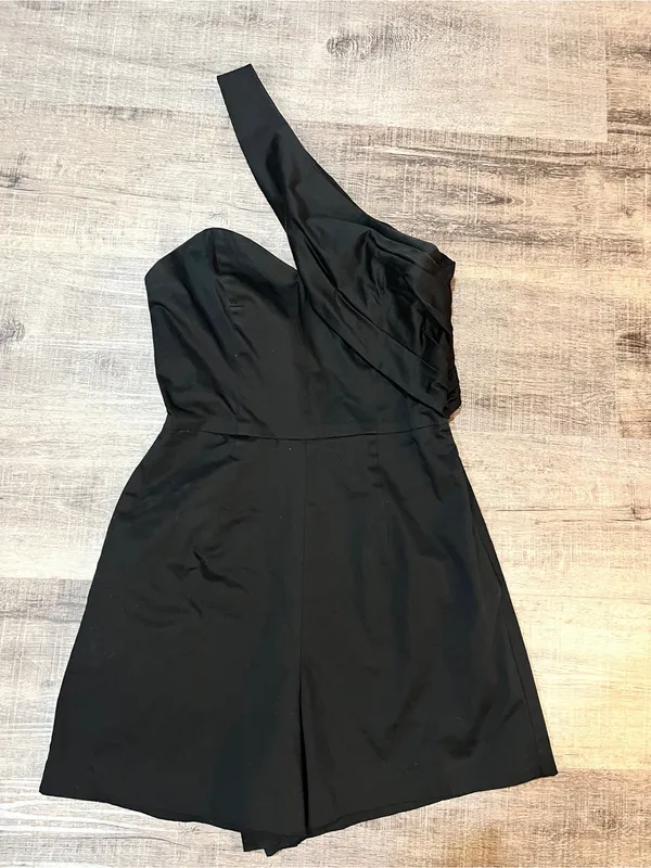 HUTCH BY ANTHROPOLOGIE One Shoulder Romper - Image 3