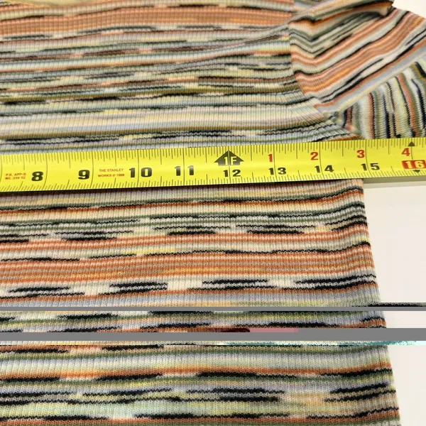Missoni Womens Wool Striped Pullover Sweater Size S Italian Luxury Designer - Image 5