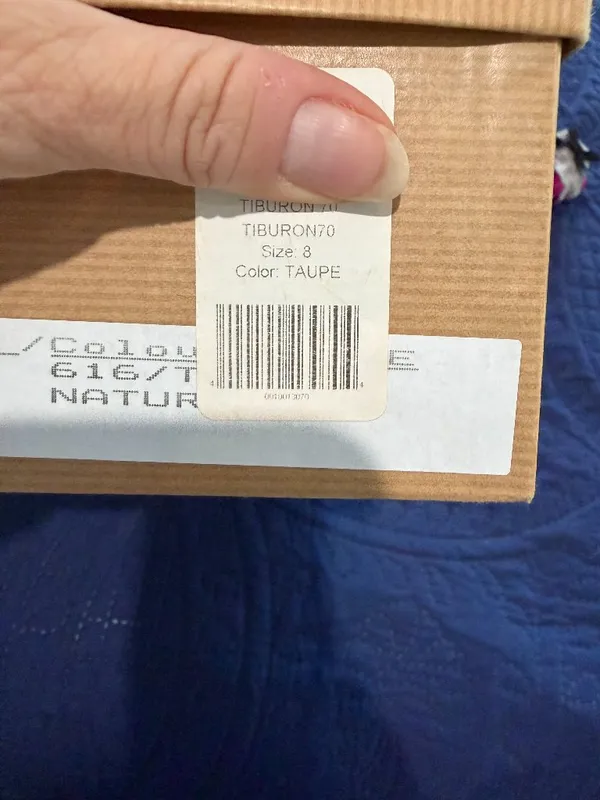 Christian Louboutin Tiburon Natural Strappy Wedge Heels Sandals Size 8 - Image 9
