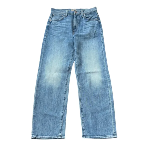 Mother The Ditcher Crop Jeans Boogie Down Blue Size 24 - Image 3