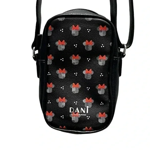 Disney DANI by Danielle Nicole Purse Minnie Mouse‎ Crossbody Red Ears Parks Bow - Image 3