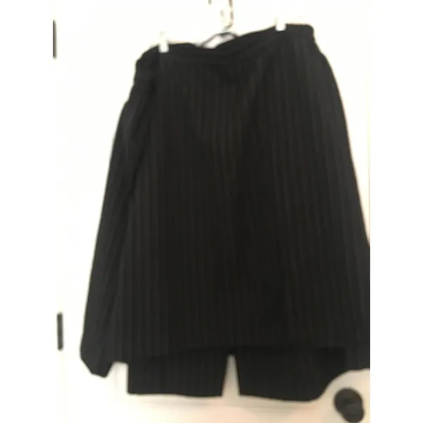Studio 1940 Women's Pinstripe 2 Piece Blazer Jacket & Skirt Set Size 26W - Image 7