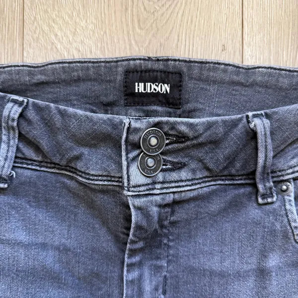 Hudson Collin Skinny Denim Jean's Women's 29 Black - Image 2