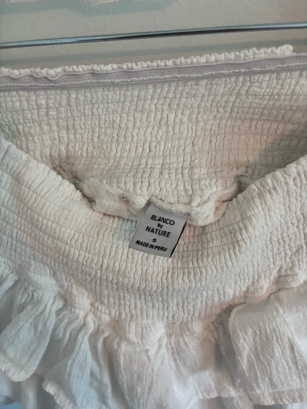 Ron Jon White Mini Skirt - Image 4